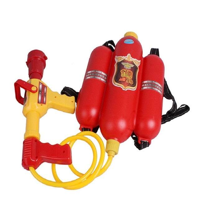 Backpack Fireman Toy Water Gun