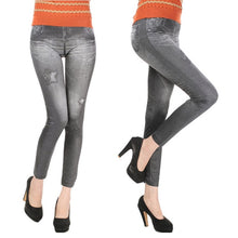 Load image into Gallery viewer, Women&#39;s Skinny Pants Denim Leggings