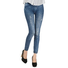 Load image into Gallery viewer, Women&#39;s Skinny Pants Denim Leggings