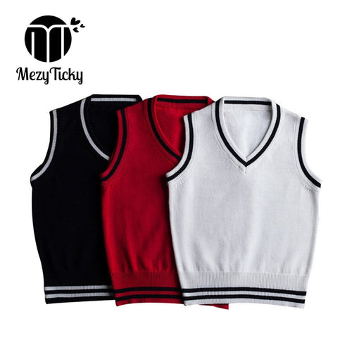 Children's pullover Sleeveless Sweater