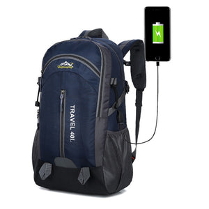 40L Waterproof Backpack Hiking Bag