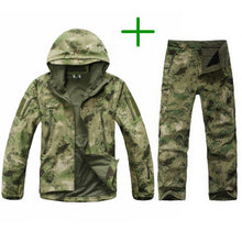 Load image into Gallery viewer, Men&#39;s Hunting Hiking Waterproof Camouflage Jacket+Pants