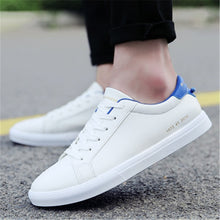 Load image into Gallery viewer, Men&#39;s Casual White Sneakers
