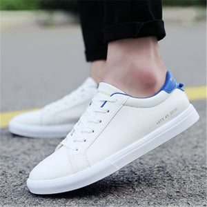 Men's Casual White Sneakers