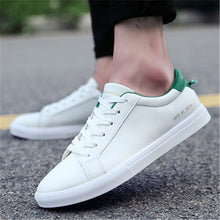 Load image into Gallery viewer, Men&#39;s Casual White Sneakers