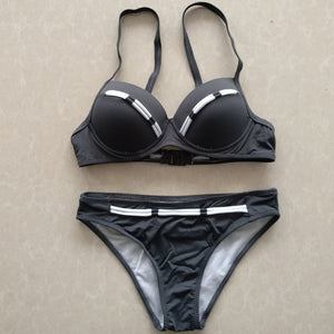 Retro Bikini Underwire Swimsuit