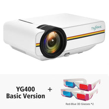 Load image into Gallery viewer, Mini Projector 1800 Lumen Wired Sync HDMI VGA