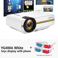 Load image into Gallery viewer, ThundeaL YG400 up YG400A Mini Projector 1800 Lumen