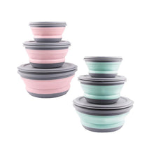 Load image into Gallery viewer, 3PCS/set Bowl Sets Silicone