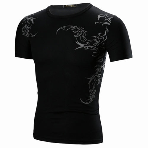 Men's Dragon TShirt Slim Fit