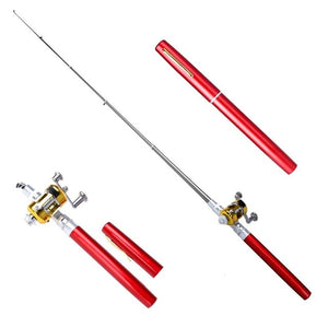 Balight Portable Pocket Telescopic Mini Fishing Pole