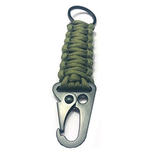 Load image into Gallery viewer, Outdoor Paracord Rope Keychain Connector