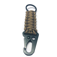 Load image into Gallery viewer, Outdoor Paracord Rope Keychain Connector