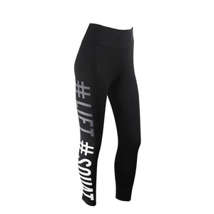 Womens Plus Size Fashion Boss Girl Leggings