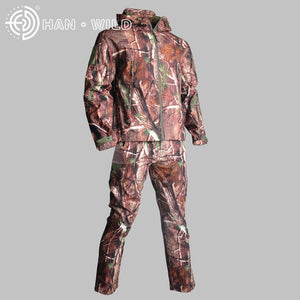Men's Hunting Hiking Waterproof Camouflage Jacket+Pants