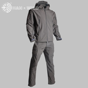 Men's Hunting Hiking Waterproof Camouflage Jacket+Pants