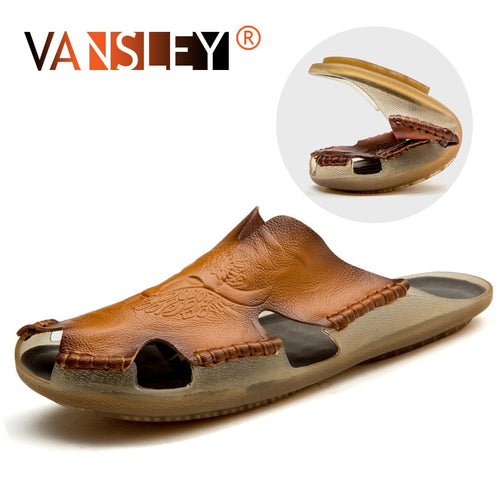 Men's Soft Leather Sandals