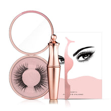 Load image into Gallery viewer, Magnetic Liquid Eyeliner &amp; Waterproof False Eyelashes &amp; Tweezer Set