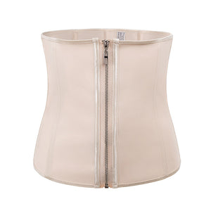 Latex Waist Trainer Zipper