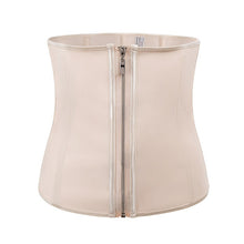Load image into Gallery viewer, Latex Waist Trainer Zipper