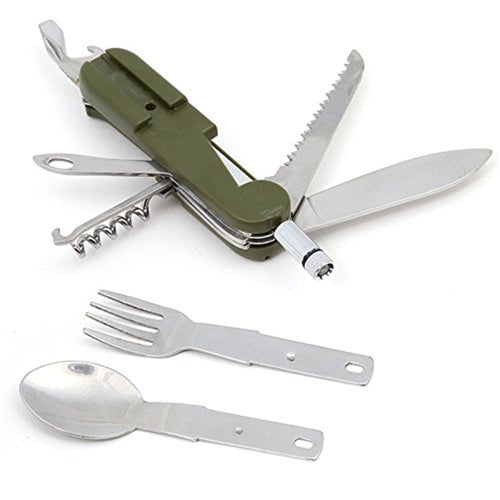 Stainless Steel Spoon Fork Knife Bottle Opener