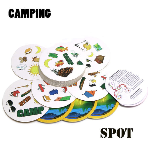 Spot It  Camping Game English