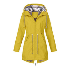 Load image into Gallery viewer, Womens Hooded Waterproof Jacket