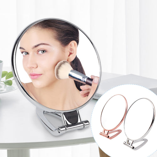 2 Pcs Double-Sided Standing Mirror
